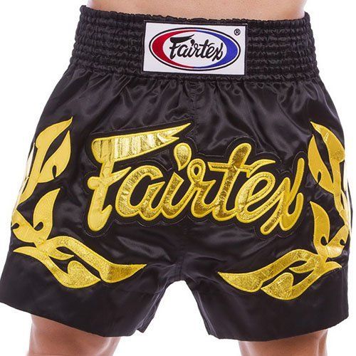

Шорты для тайского бокса и кикбоксинга BS0646 Fairtex XL Черный (37475028)