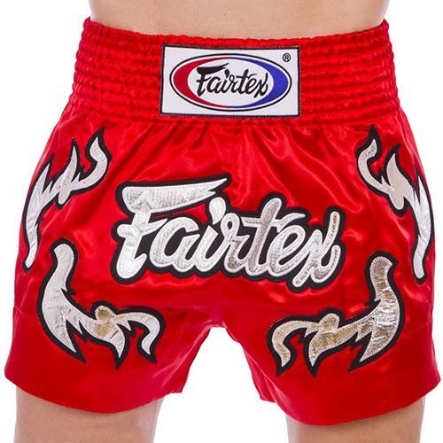 

Шорты для тайского бокса и кикбоксинга BS0665 Fairtex L Красный (37475030)