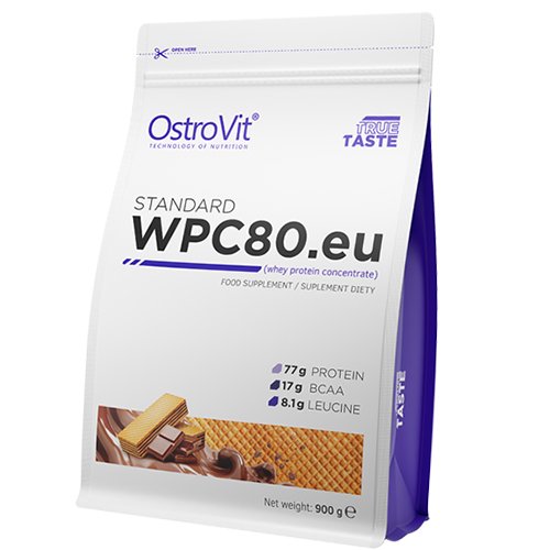 

Протеин, WPC80.eu standart, Ostrovit 900г Шоколадные вафли (29250004)