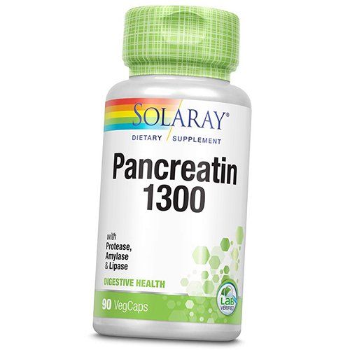 

Pancreatin 1300 Solaray 90вегкапс (69411004)