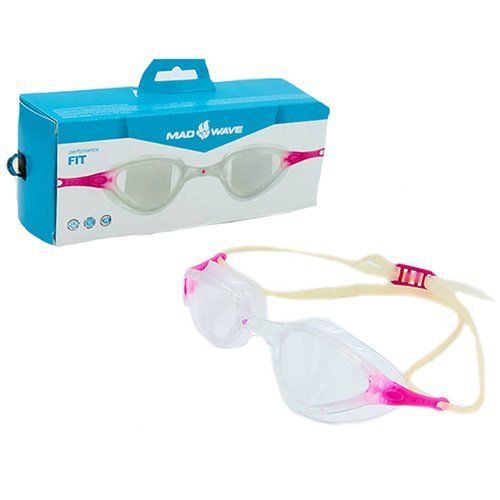 

Очки для плавания Fit M042611 Mad Wave Розовый (60444040)