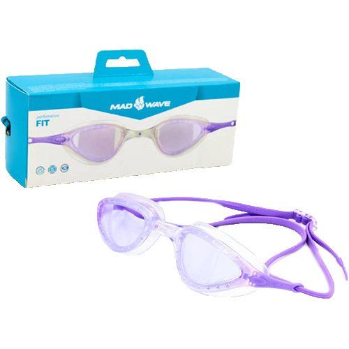 

Очки для плавания Fit M042611 Mad Wave Фиолетовый (60444040)
