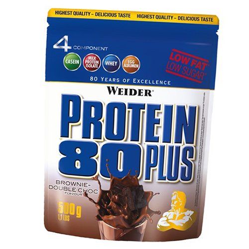 

Protein 80 Plus Weider 500г Брауни-двойной шоколад (29089001)