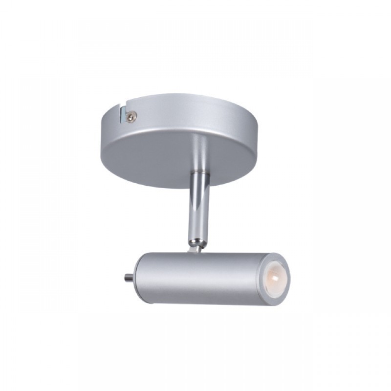 

Светильник спот Kanlux TUME LED EL-1O 6W 3000K IP20 серый 24450