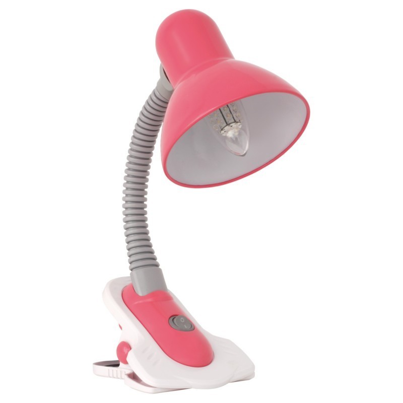 

Настольная лампа Kanlux SUZI HR-60-PK E27 IP20 розовый 7153