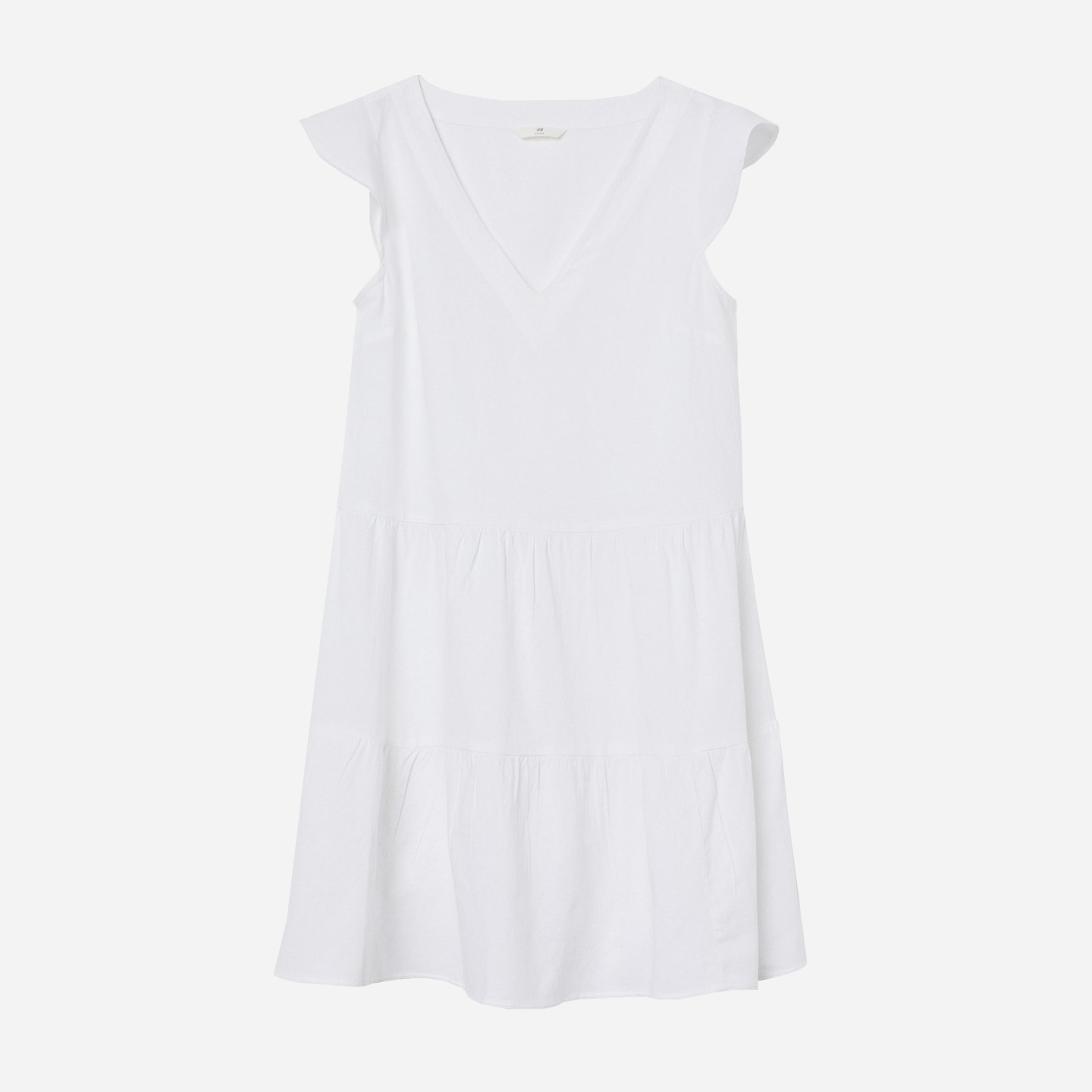 

Платье H&M 0882485_бел M Белое