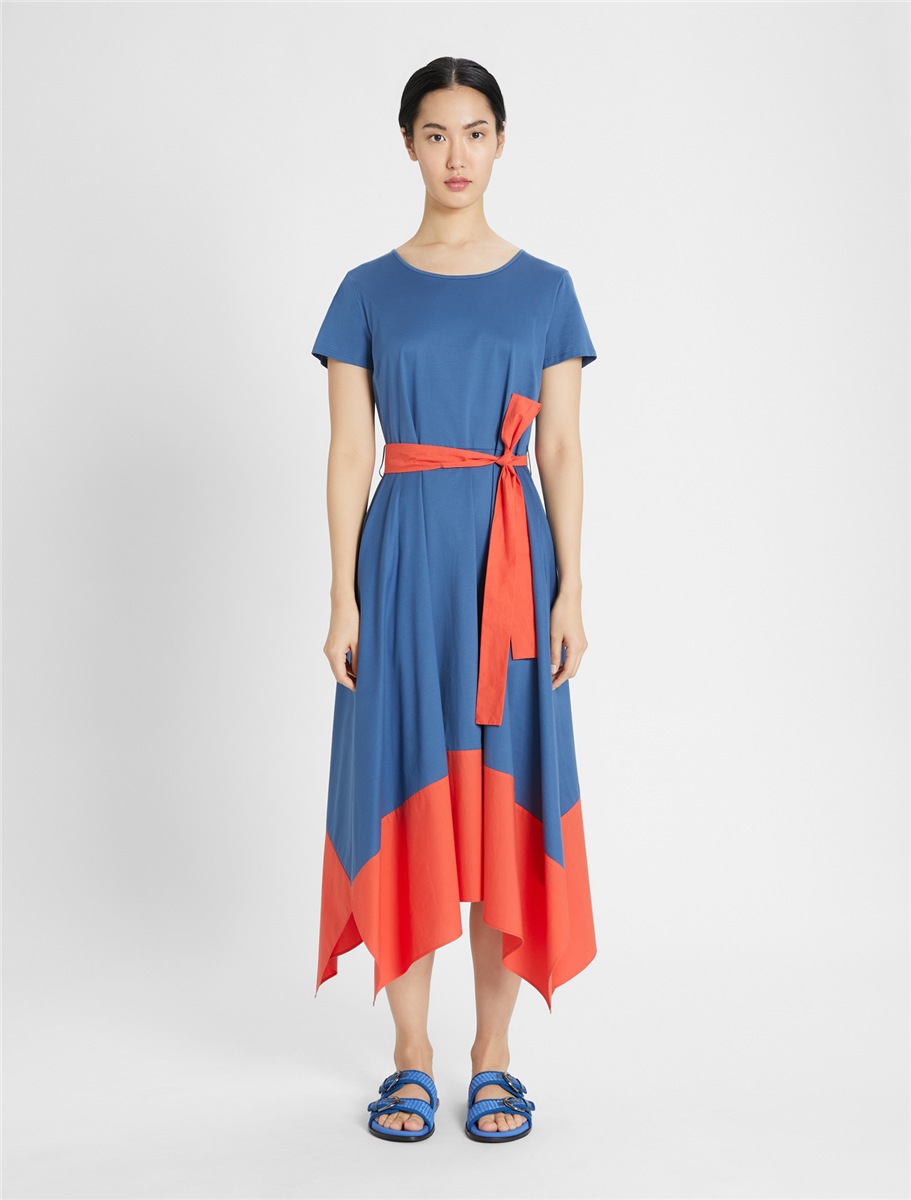 

Платье MaxMara  Голубое 56210811600, Платье MaxMara 46 Голубое 56210811600