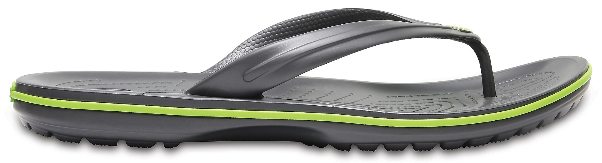 

Вьетнамки Crocs Crocband Flip 11033-0A1-M5/W7 37-38 Графитовый