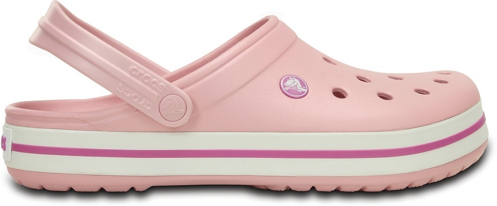 

Сабо Crocs Jibbitz Crocband 11016-6MB-M4/W6 36 Розово-белый