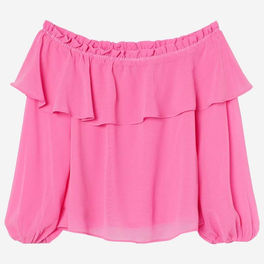 

Блузка H&M 838770  Розовая, Блузка H&M 838770 38 Розовая