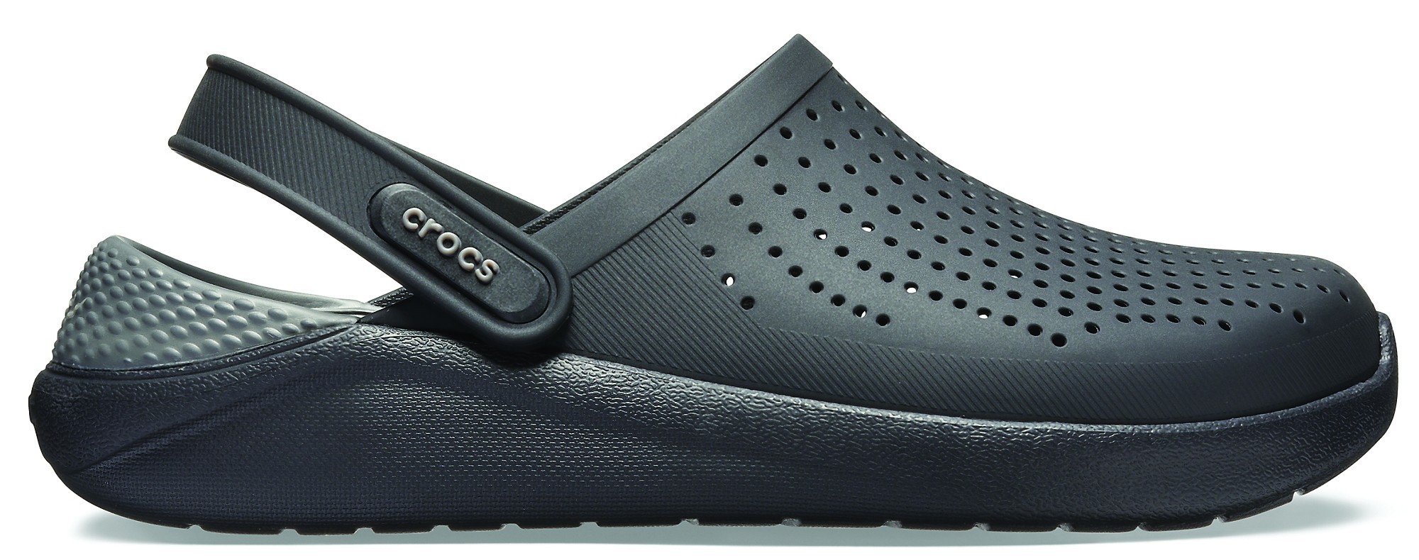 

Сабо Crocs LiteRide Clog 204592-0DD-M10/W12 42 Черный /темно-серый
