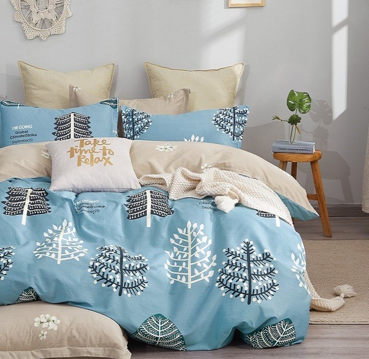 

Комплект постельного белья Лесной бор CottonTwill 1.5-спальный 150х220 см Сатин Premium (SP045-3)