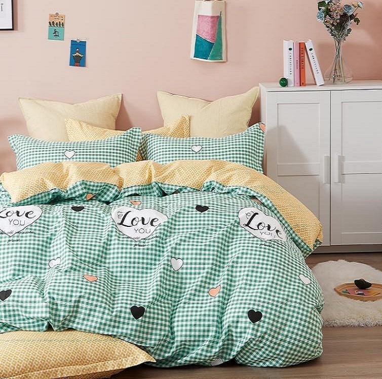 

Комплект постельного белья Love you CottonTwill 1-спальный 150х220 см Сатин Premium (SP052-2)