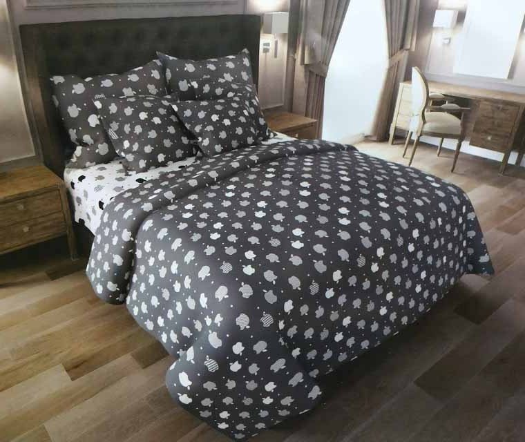 

Комплект постельного белья из фланели "Apple" CottonTwill 1,5-спальный 150х220 см (FL009-3)