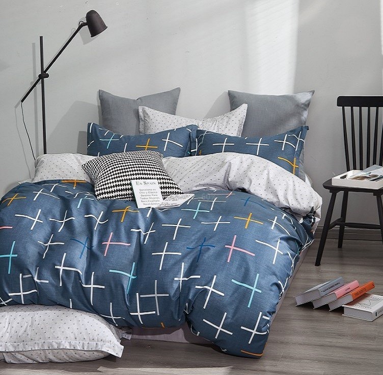 

Комплект постельного белья Крестики CottonTwill 1.5-спальный 150х220 см Сатин Premium (SP044-3)