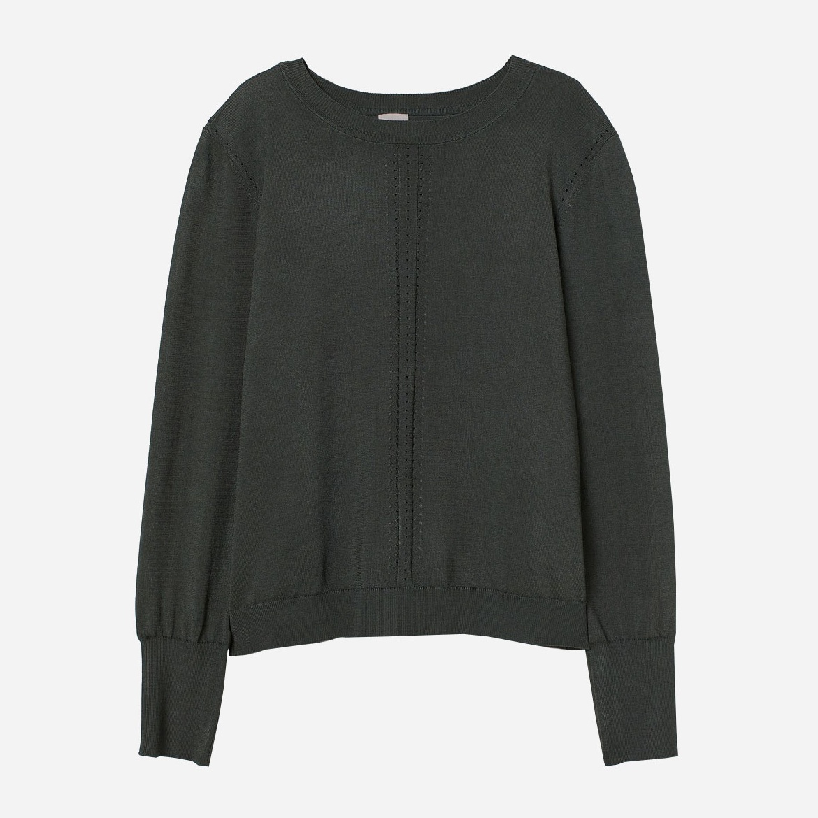 

Джемпер H&M 0841375_узор L Темно-зеленый