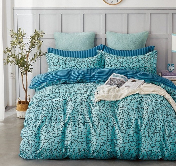 

Комплект постельного белья Сандал CottonTwill Семейный 220х250 см Сатин Premium (SP036-6)