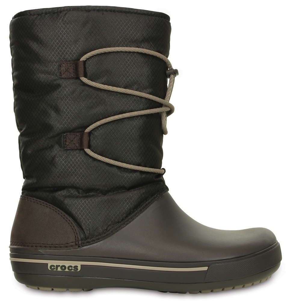 

Сапоги Crocs Women’s Crocband II.5 Cinch Boot 201383-23D-W7 37 Шоколадный