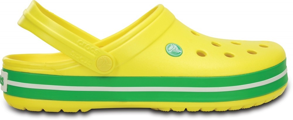 

Сабо Crocs Crocband 11016-7A8-M8/W10 40-41 Желтый с зеленым