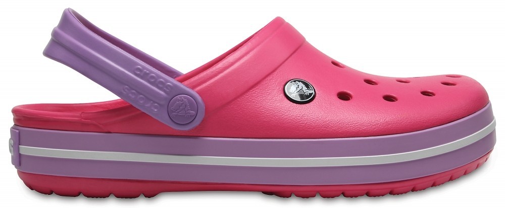 

Сабо Crocs Crocband 11016-6OC-M5/W7 37 Розовый с фиолетовым