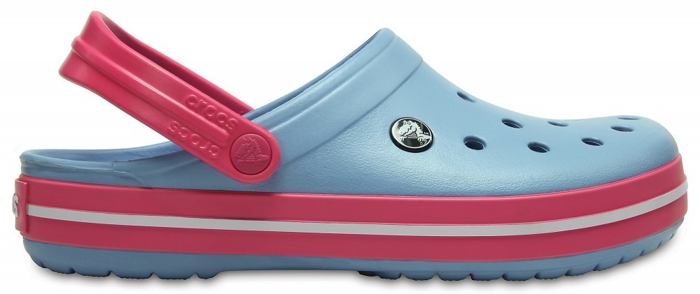 

Сабо Crocs Jibbitz Crocband 11016-4HO-M4/W6 36 Голубой с розовым