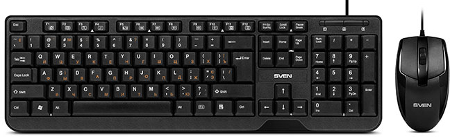 

Комплект проводной Sven KB-S330C USB Black