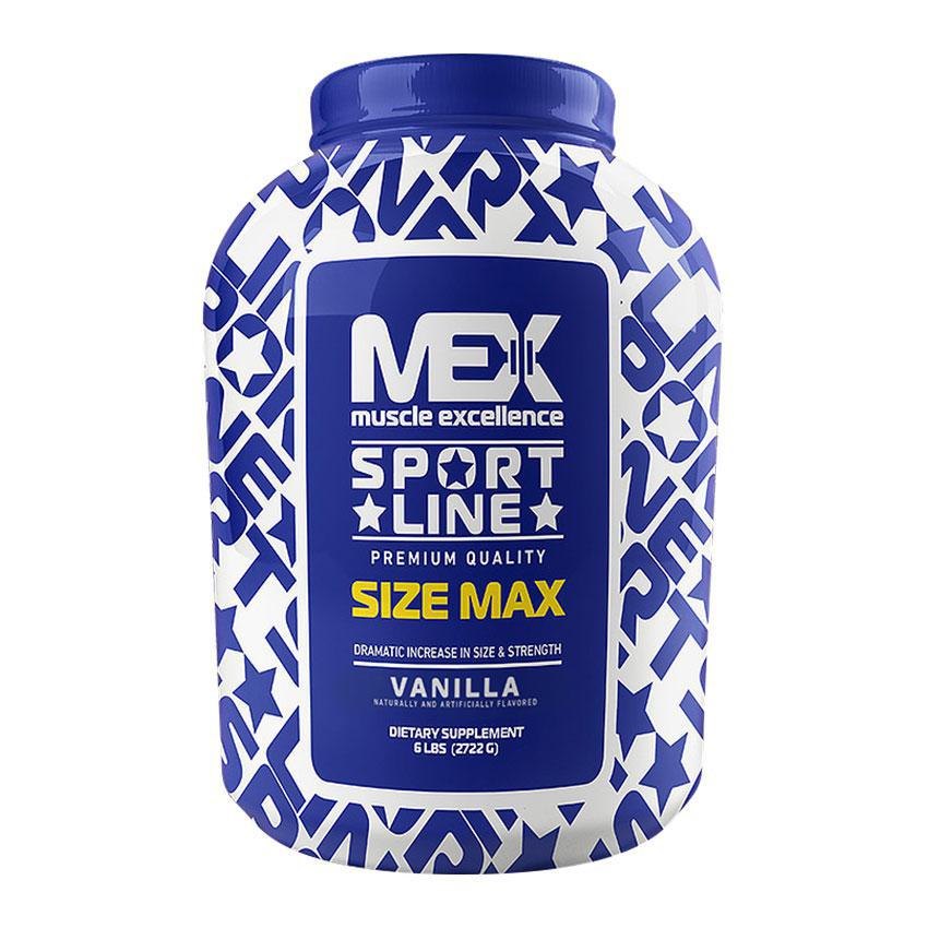 

Гейнер MEX Nutrition Size Max 2720 грамм Ваниль (103716-1)