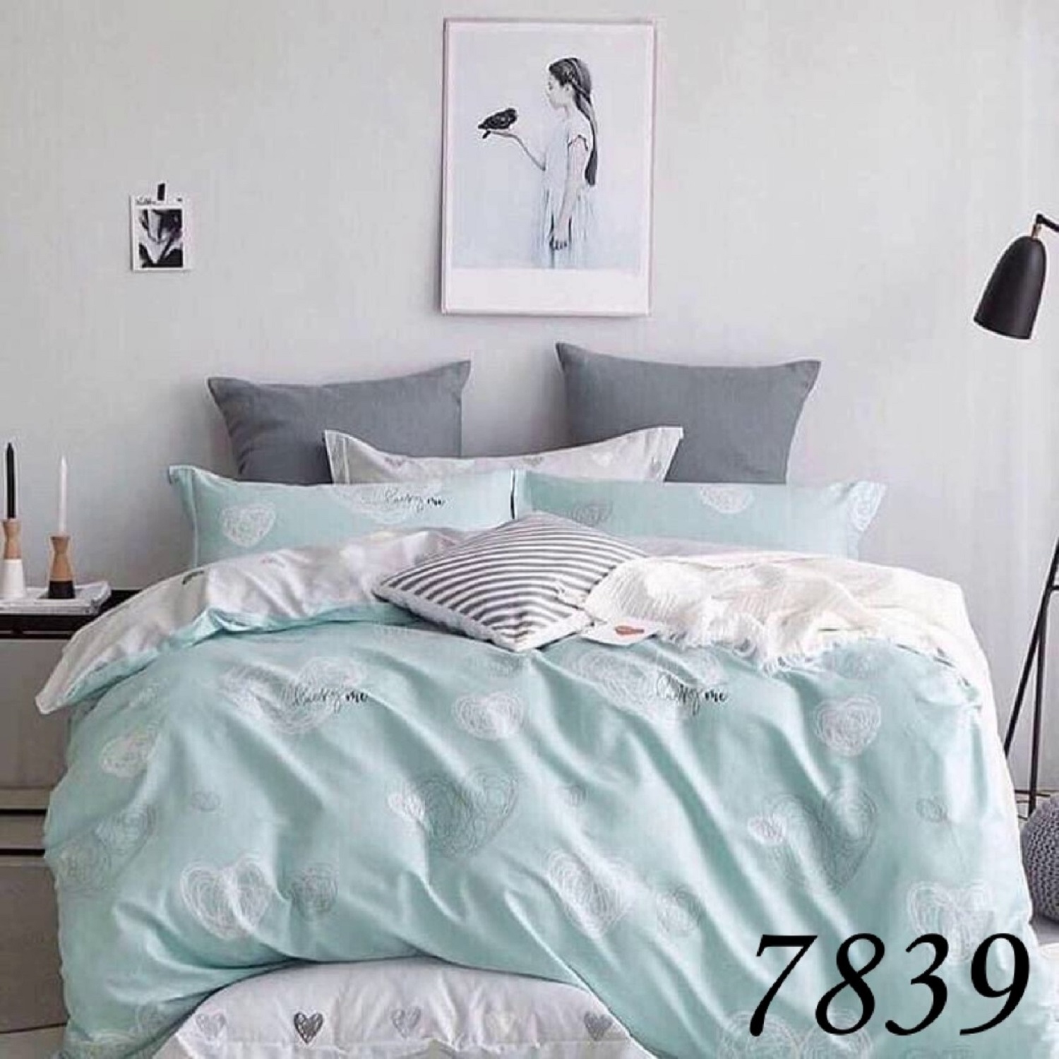 

Комплект постельного белья Pretty 7839 Двуспальный