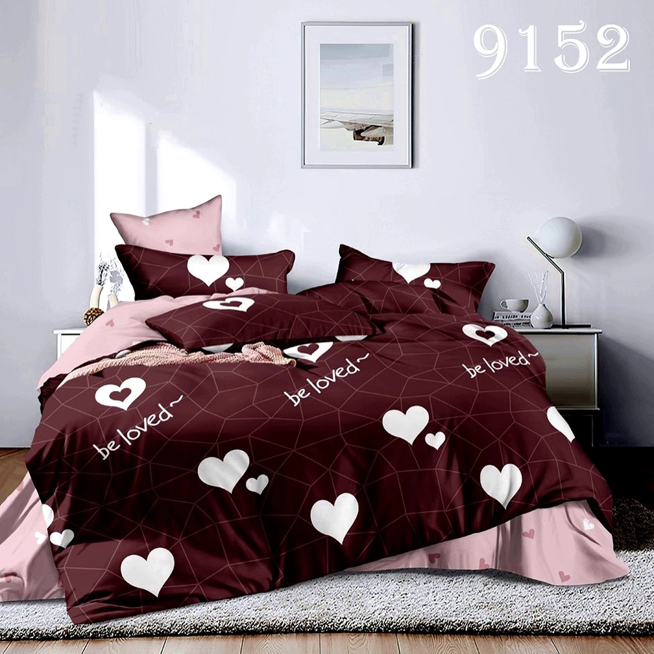 

Комплект постельного белья Pretty 9152 Двуспальный