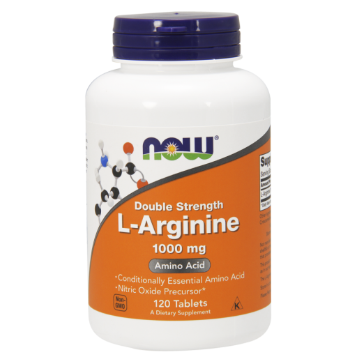 

Предтренировочный комплекс NOW L-Arginine 1000 mg 120 таблеток (102492)