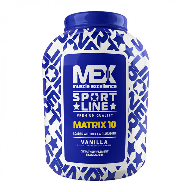 

Протеин MEX Nutrition Matrix 10 2700 грамм Ваниль (104002-3)