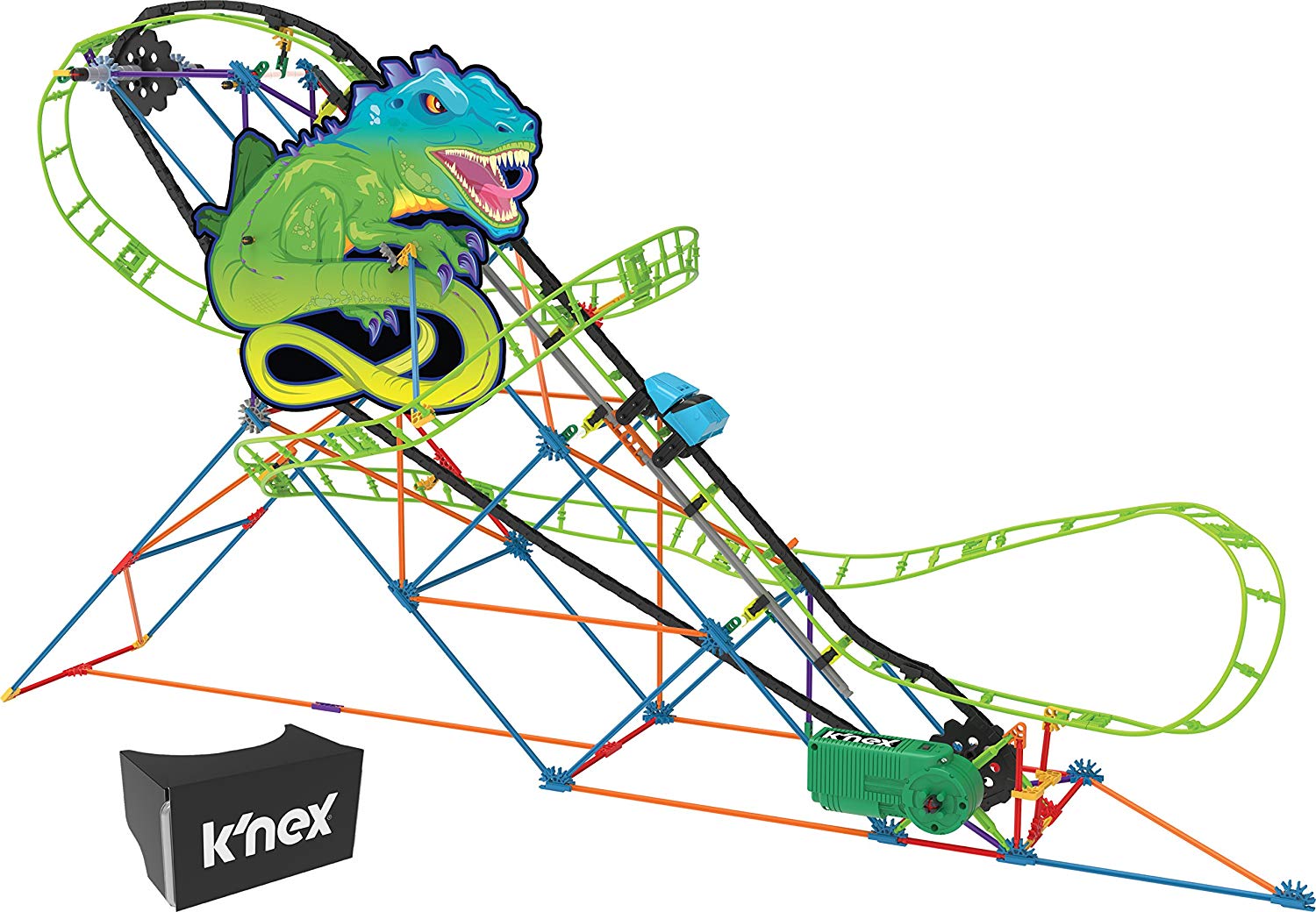 

Конструктор K'Nex Нападение Ящерицы + очки виртуальной реальности