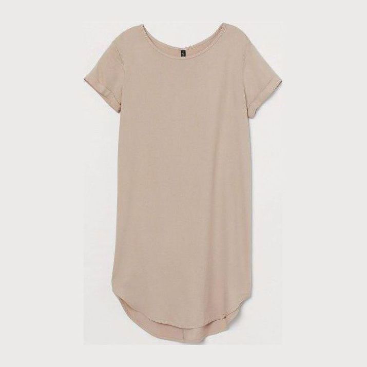 

Платье H&M 0843687-1  Бежевое, Платье H&M 0843687-1 36 Бежевое