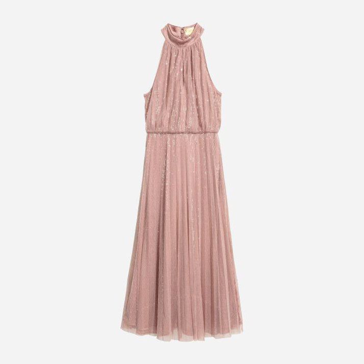 

Платье H&M 5810556RP21 38 Пудра