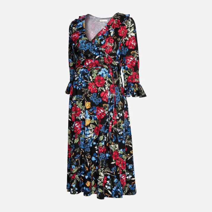 

Платье для беременных H&M 6095556-ACOZ XL Черное