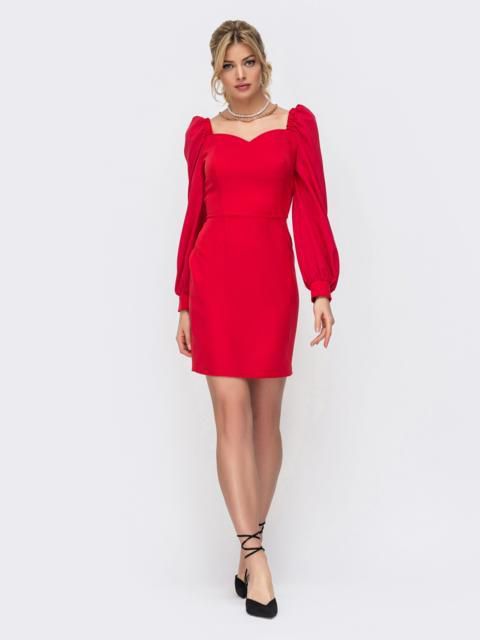 

Платье Dressa 45678  Красное, Платье Dressa 45678 46 Красное