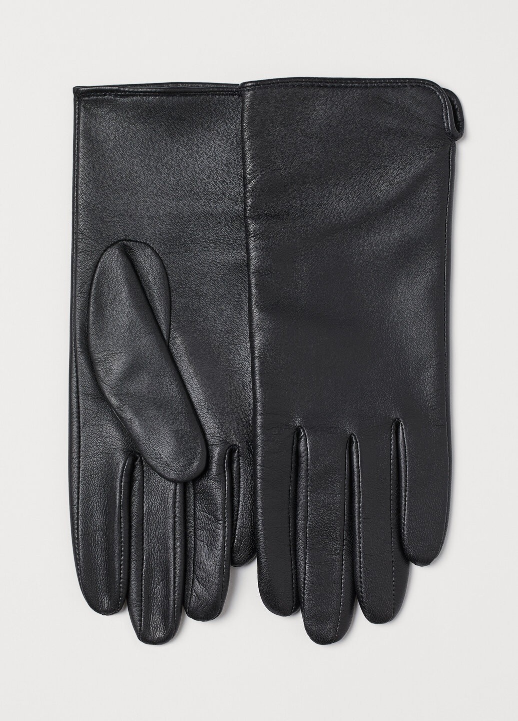 

Перчатки H&M кожаные S черные 11-0002