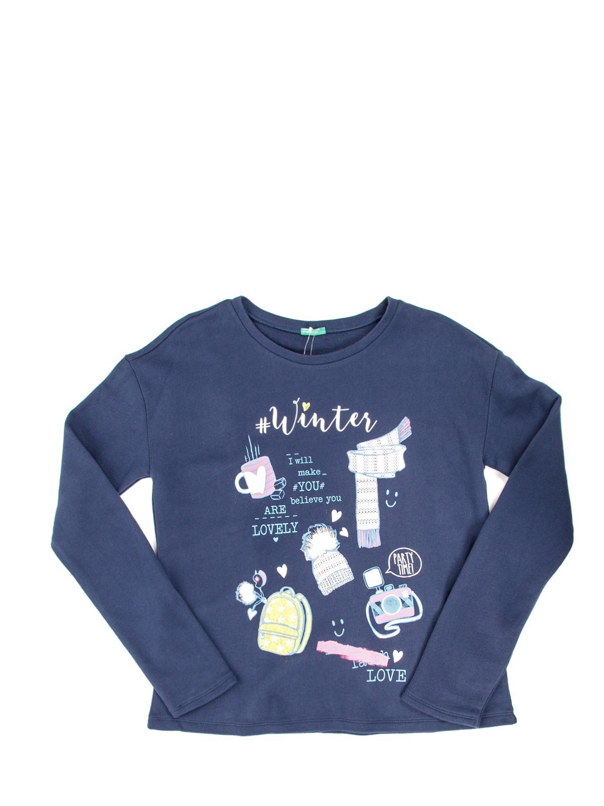 

Кофта United Colors of Benetton 140см синий 8032653638837
