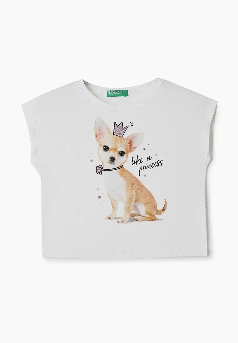 

Футболка United Colors of Benetton 110см белый 8545200149919