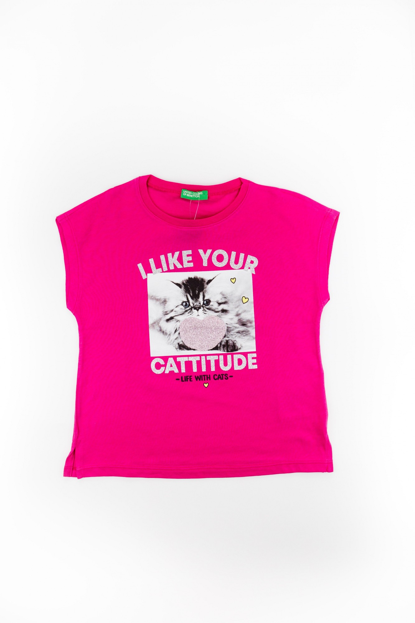 

Футболка United Colors of Benetton 140см малиновый 854520012398