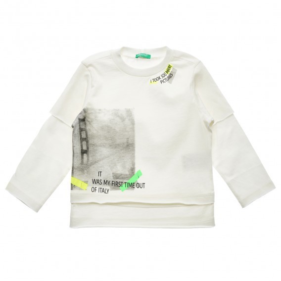 

Кофта United Colors of Benetton 150см молочный 8032845693316