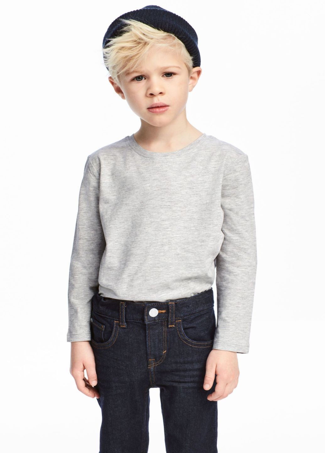 

Футболка H&M 98/104см серый 4035695035694