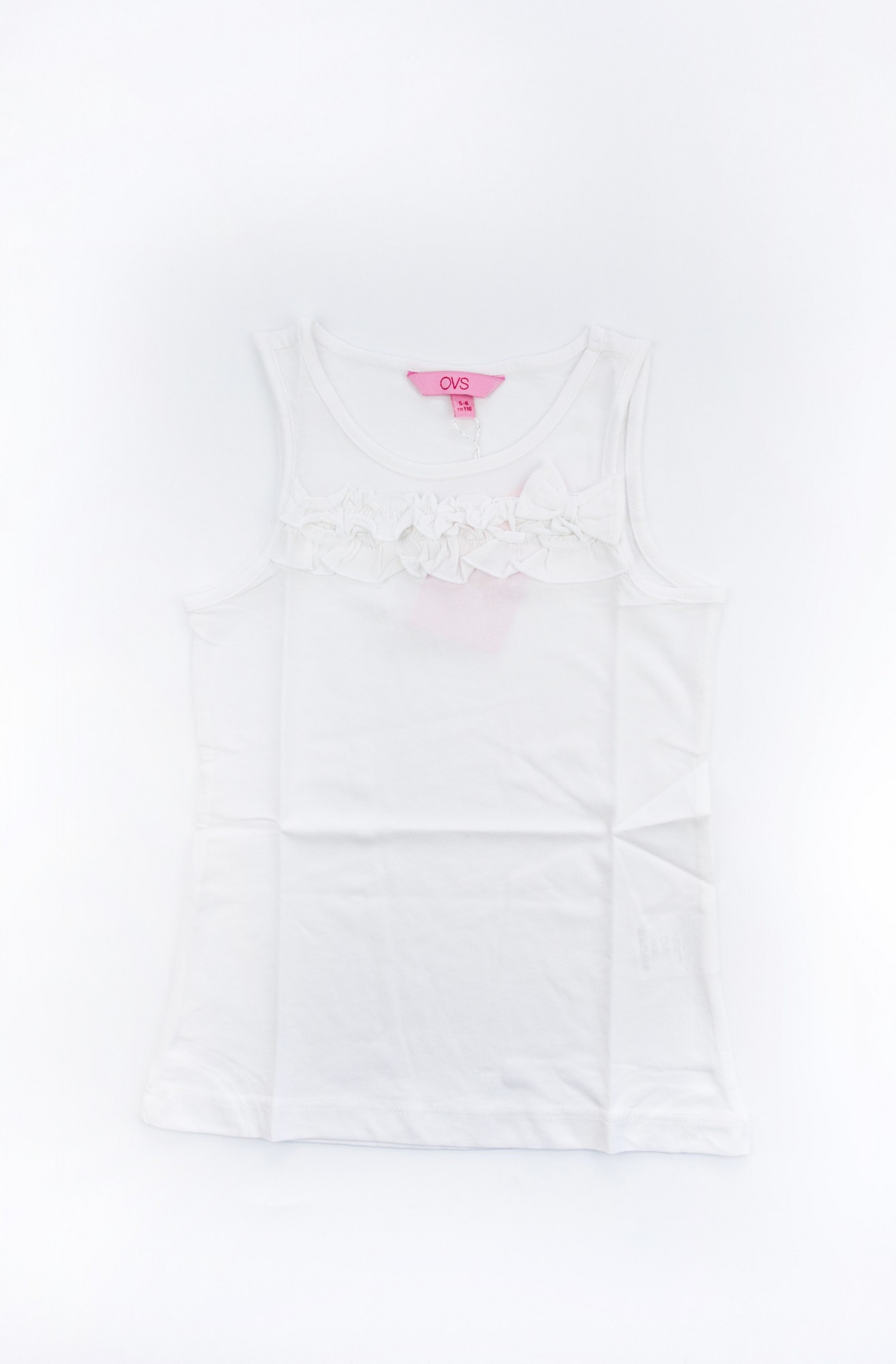 

Футболка OVS 116см белый 2000274713093