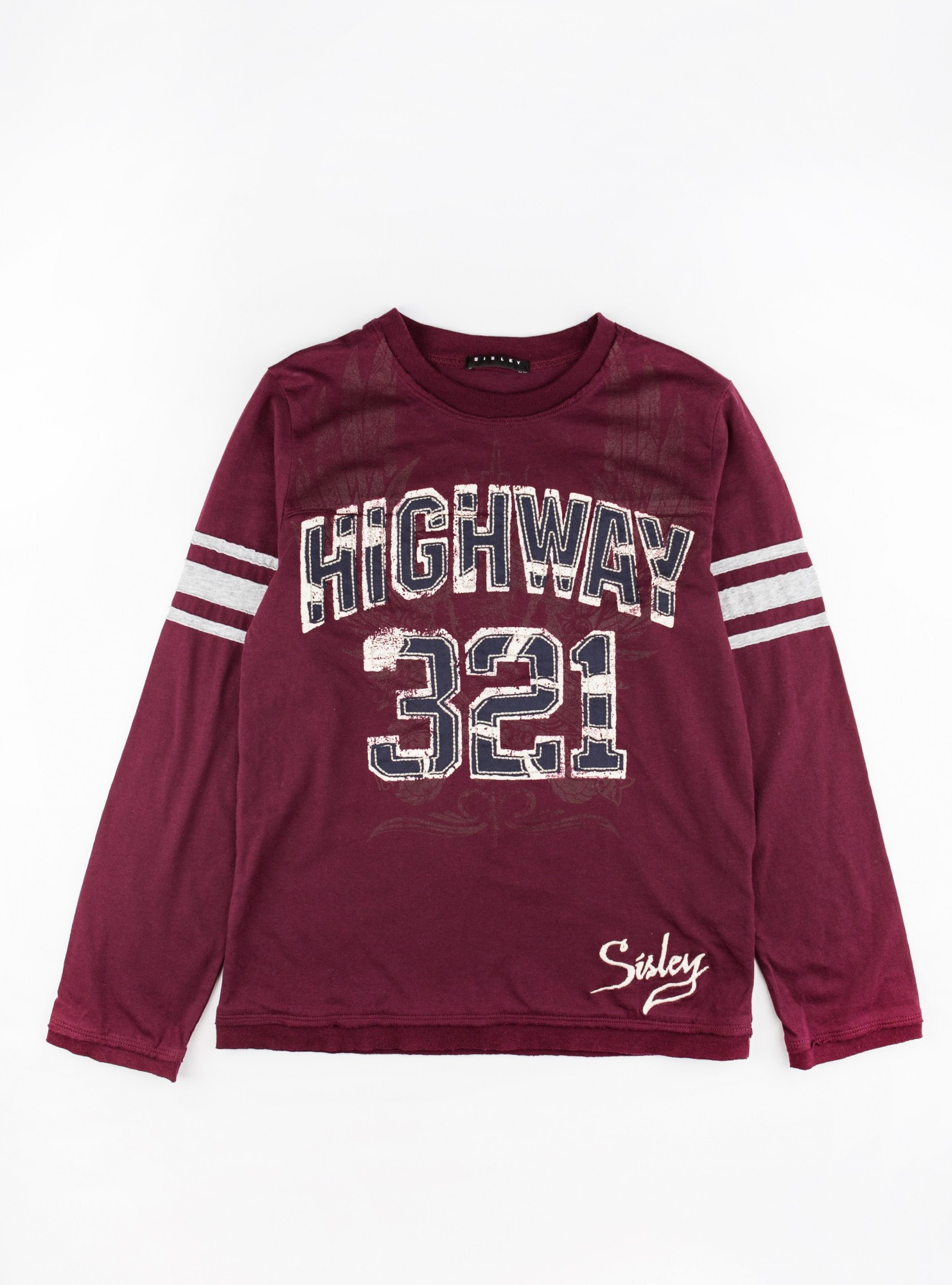 

Кофта Sisley 130см бордовый 1132845341182