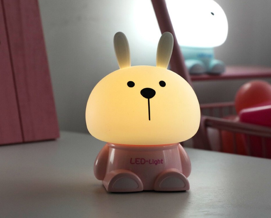 

Ночник светодиодный настольный Fashion Table Lamp Зайчик OLOEY EL-543 Pink