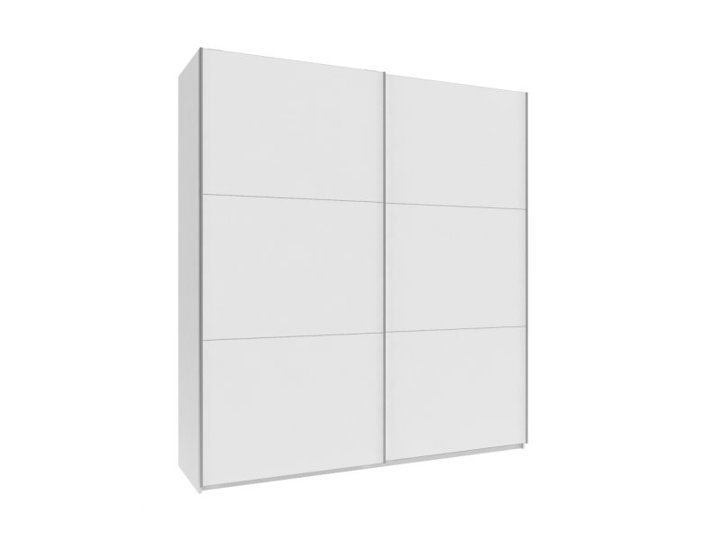 

Двухдверный шкаф купе Doros Кайзер Белый