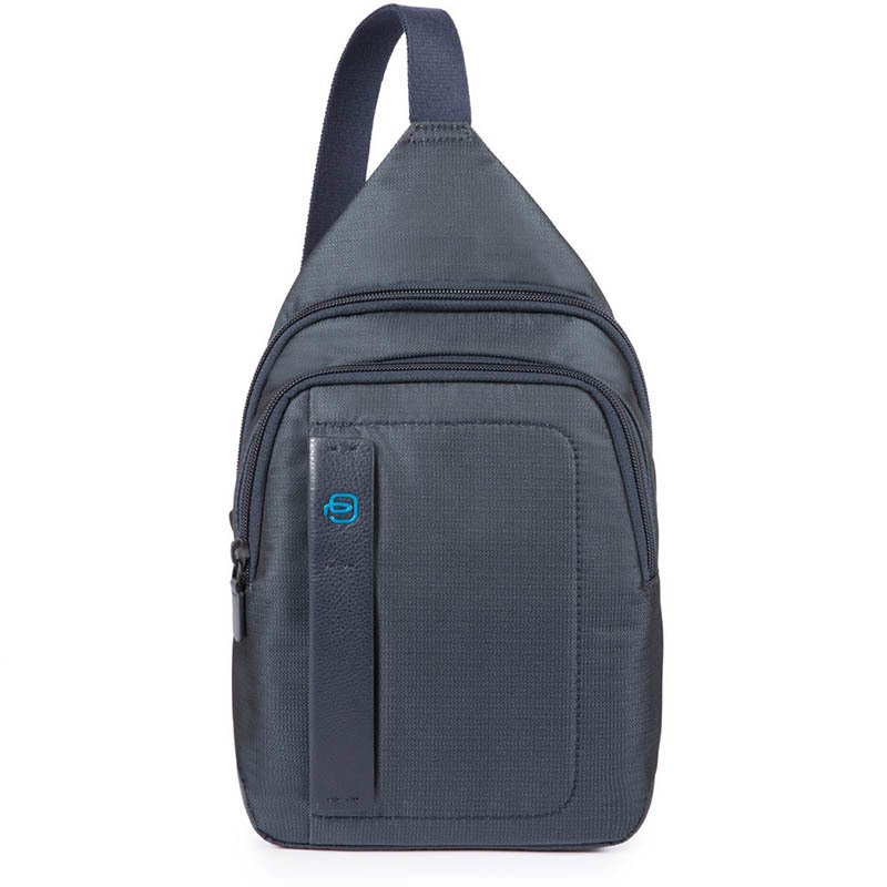 

Городской монорюкзак Piquadro PULSE ChevronBlue