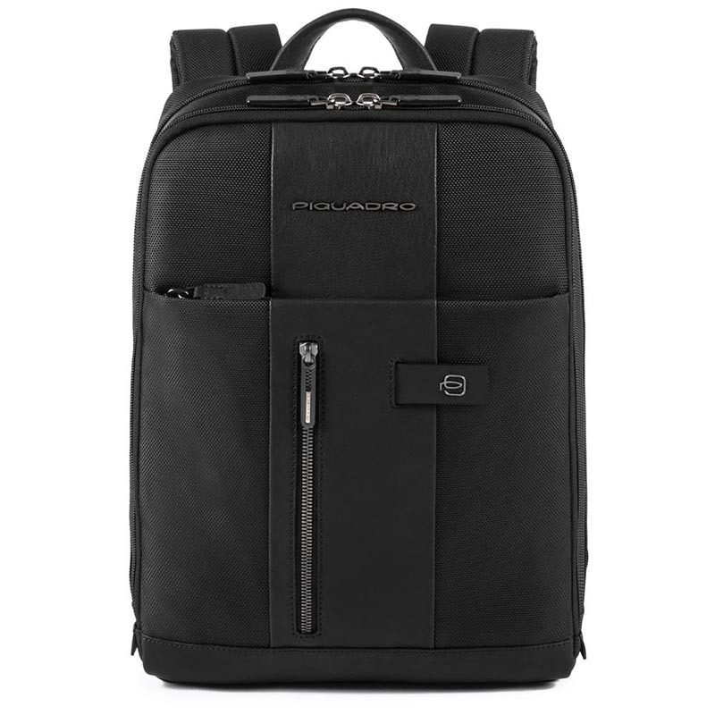 

Городской рюкзак Piquadro Brief Black с отд. д/ноутбука 14"/iPad Air/Pro