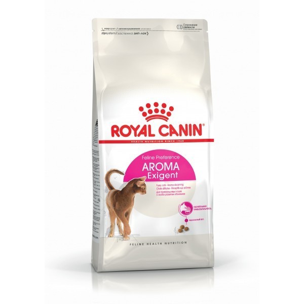 

Сухой корм для кошек привередливых к аромату продукта Royal Canin exigent aromatic 2 кг 2543020