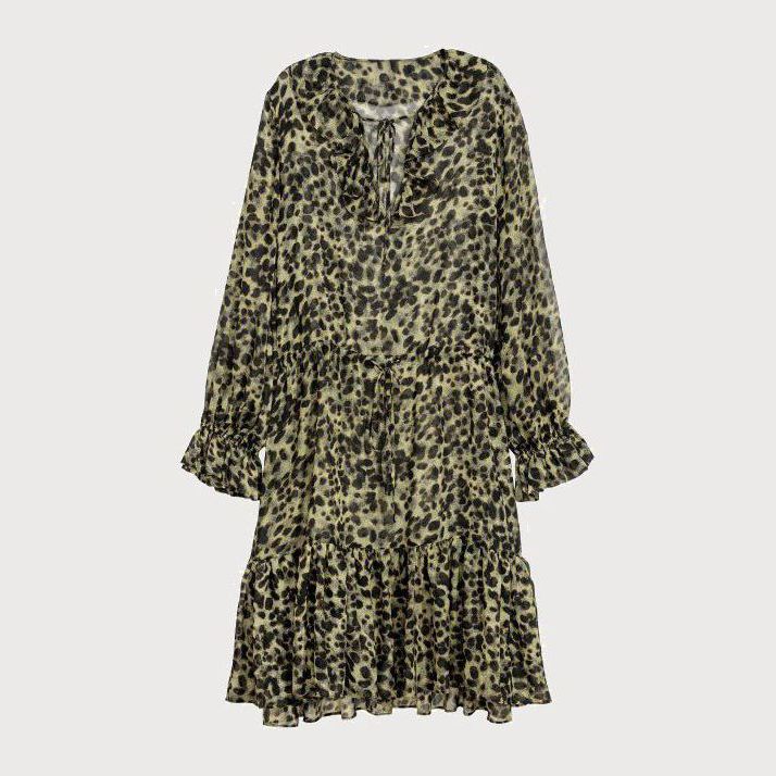 

Платье H&M 1601-6291077 38 Зеленое